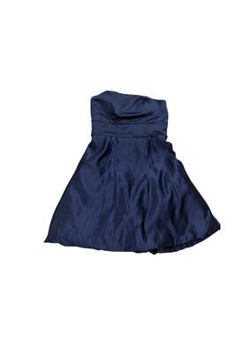Bill Levkoff Navy Strapeless sweetheart dress size 10